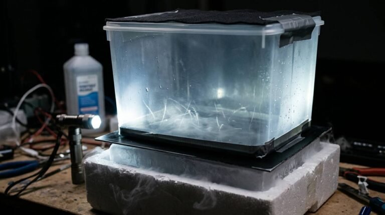 Build a Diffusion Cloud Chamber and Watch Cosmic-Ray Tracks