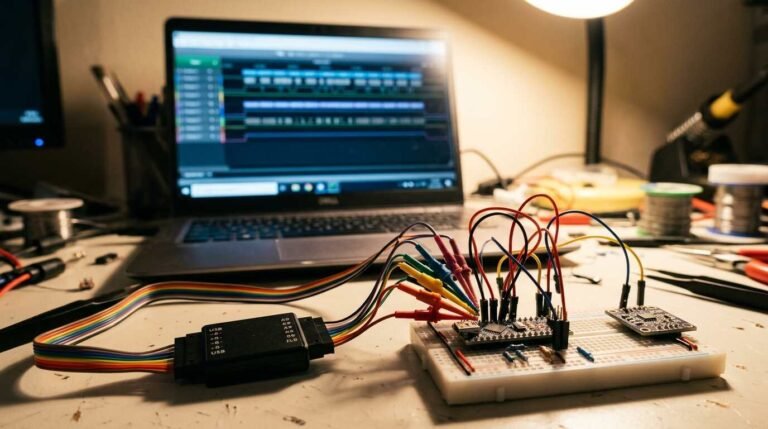 Debug I2C and SPI With a Low-Cost Logic Analyzer and PulseView