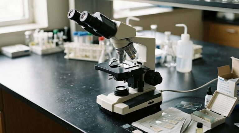 AmScope B120C-E1 Review: Solid Student Scope, Weak Camera