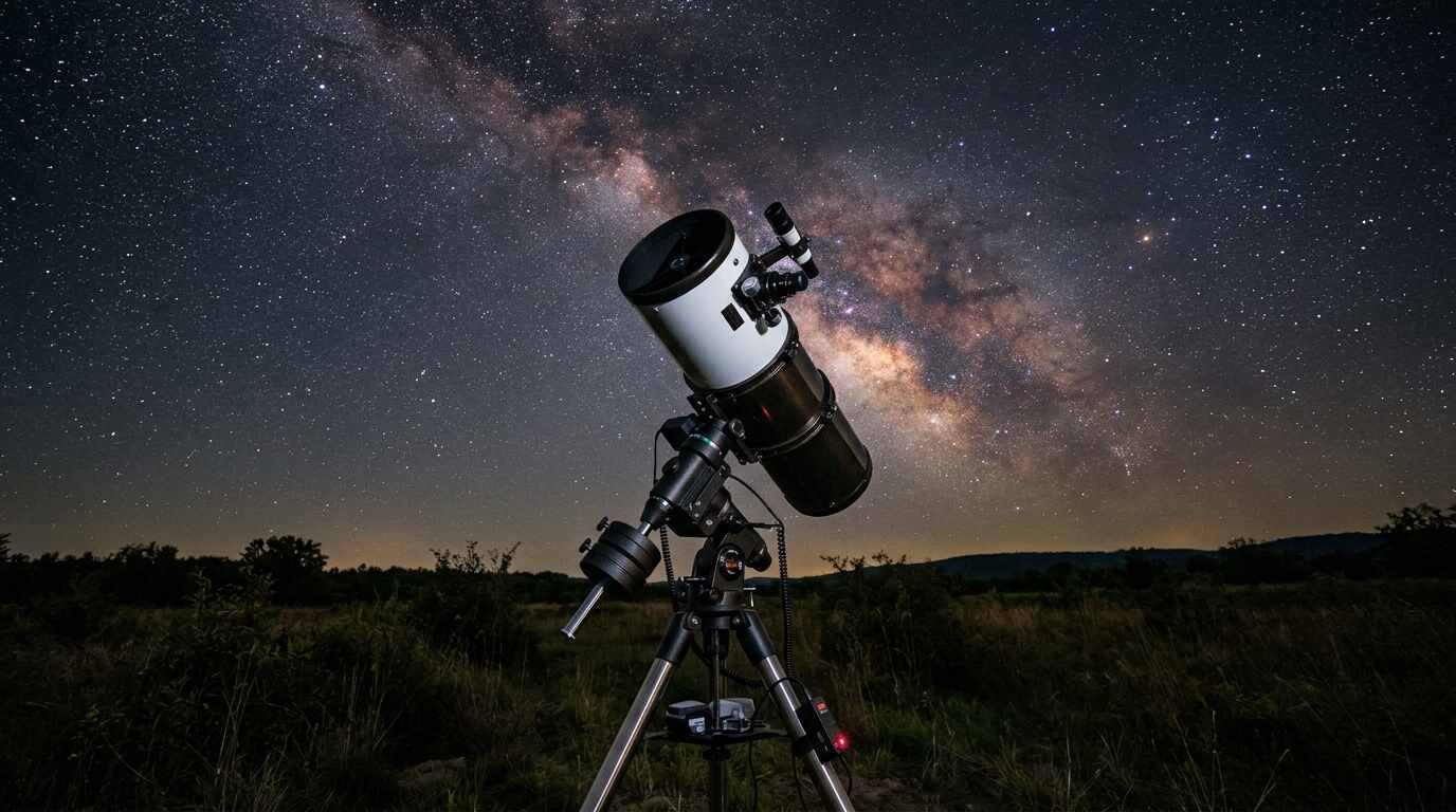 Illustration for the celestron astromaster 130eq review
