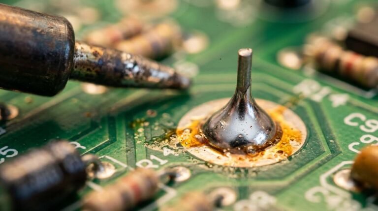 How to Solder Through-Hole Parts Without Cold Joints