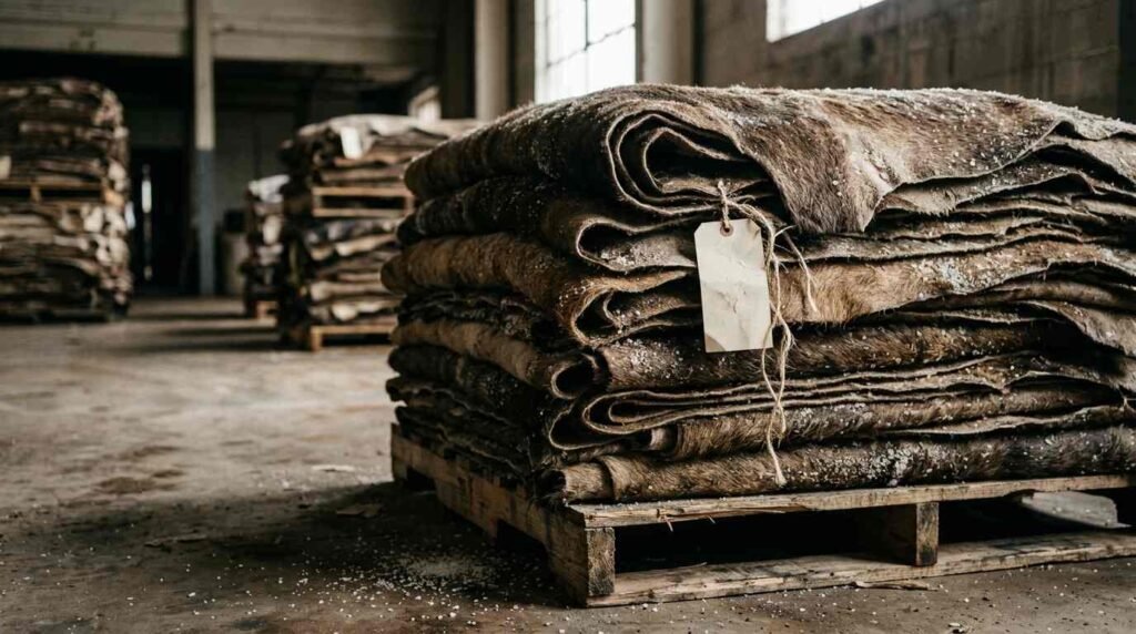 Leather’s carbon bill follows the hide price, not the cow