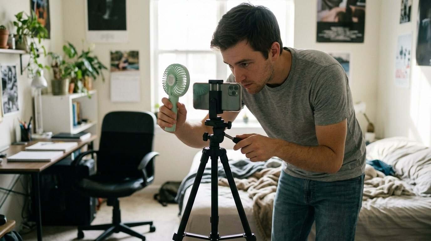 How the TikTok Fan Transition Hides a Cut