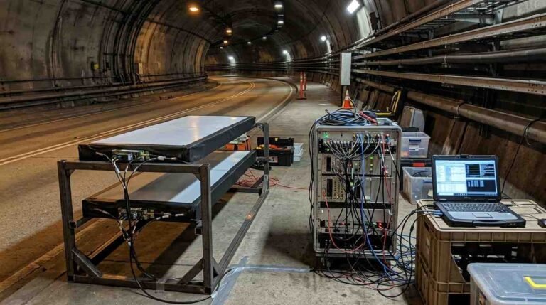 How Cosmic-Ray Muons Measure Ocean Tides From Inside a Tunnel