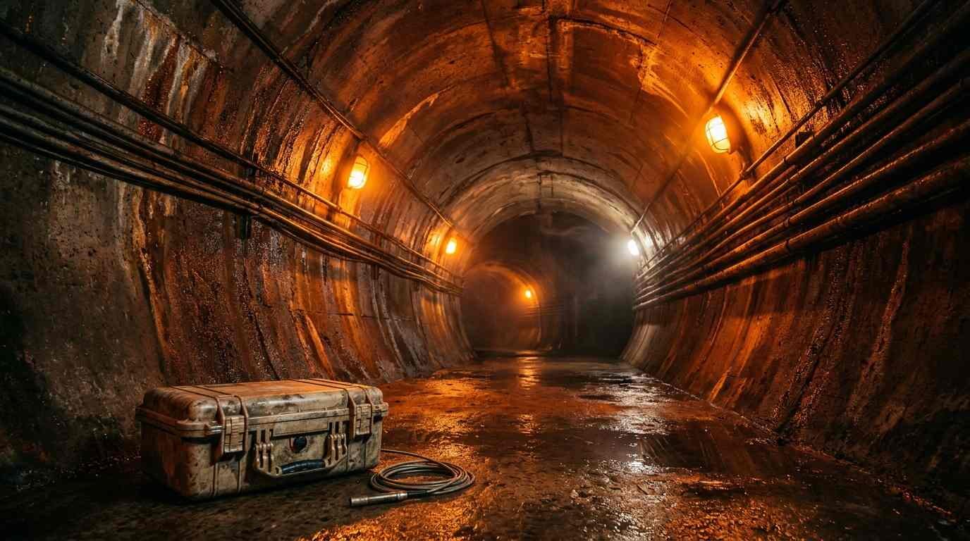 How Cosmic-Ray Muons Measure Ocean Tides From Inside a Tunnel - supporting scene