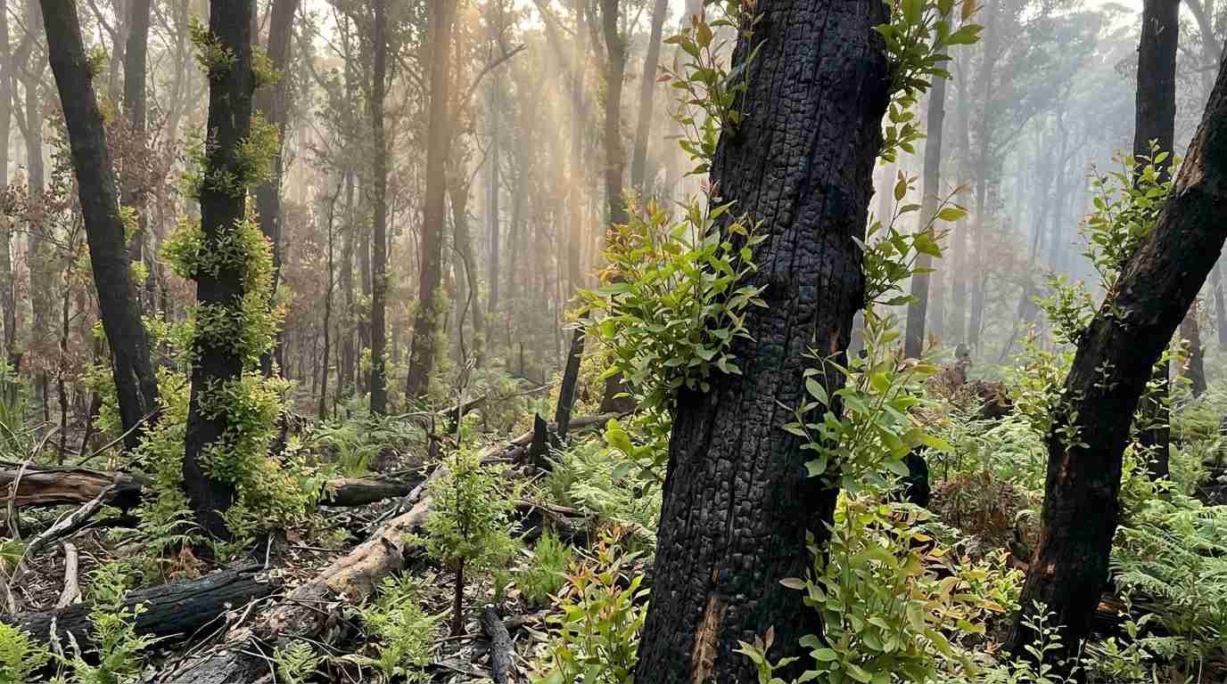 Indigenous Cultural Burning and Australia's Worse Fires: What a Lake Core Shows - supporting scene