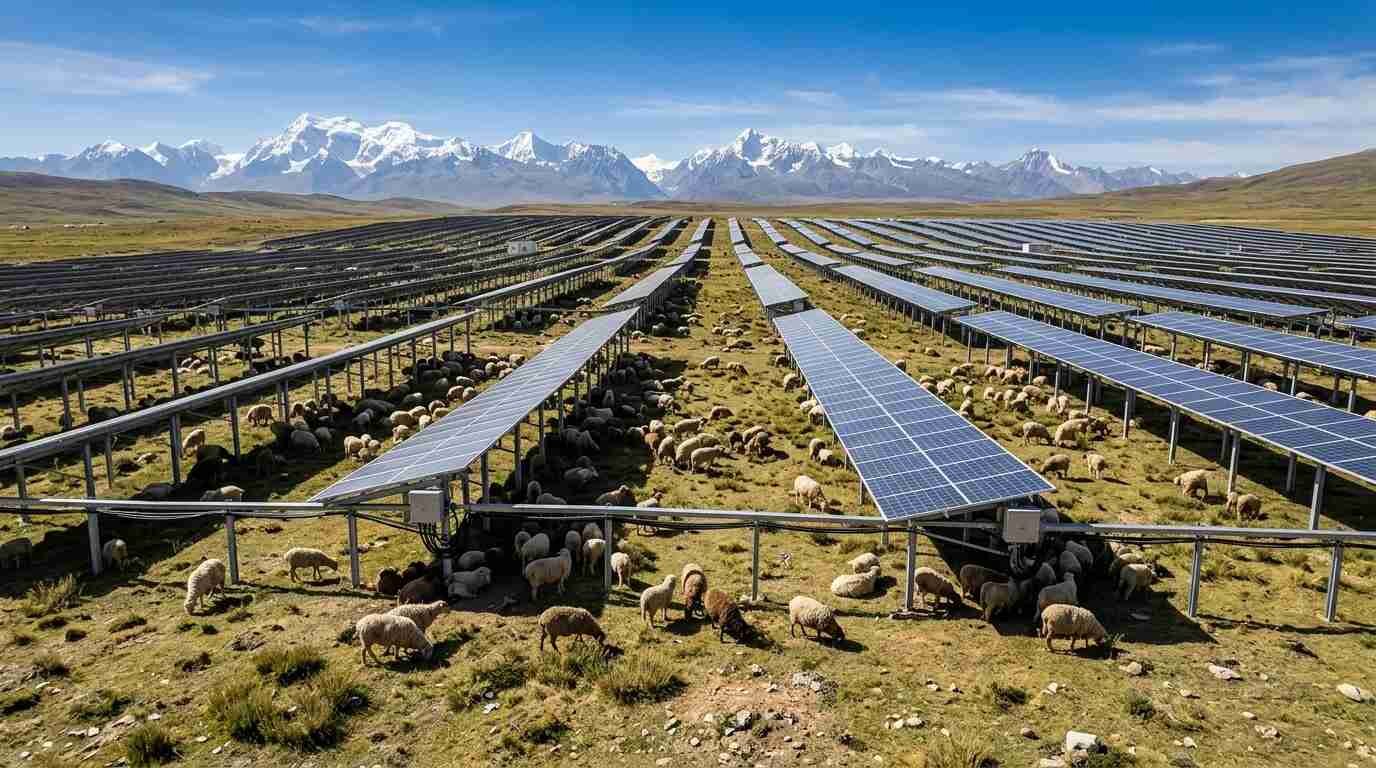 Molten Salt Solar at 1 GW: How PowerChina's Qinghai Hybrid Plant Stores Heat - detail view