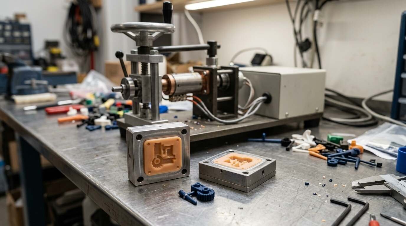 Desktop Injection Molding: The NOVA-60 and 3D-Printed Molds